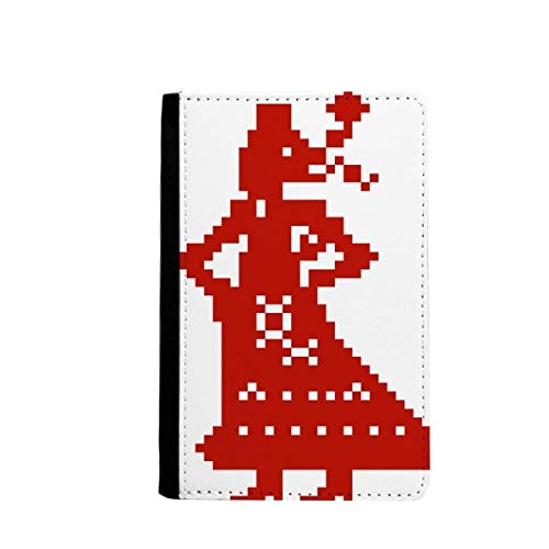 Passeport porte-monnaie Russie motif mosaïque idée cadeau voyage originale pour femme