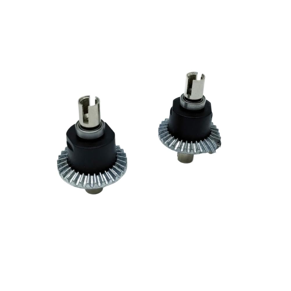 Austausch des vorderen und hinteren Differentials, kompatibel mit den Teilenummern 124017, 144010, 144001 und 144001-1309 für RC-Fahrzeuge