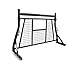 AA-Rack Model X35-A-W Adjustable Headache Rack Single Bar Extendable Pick-up Truck Rack with Protective Screen Set (Black)