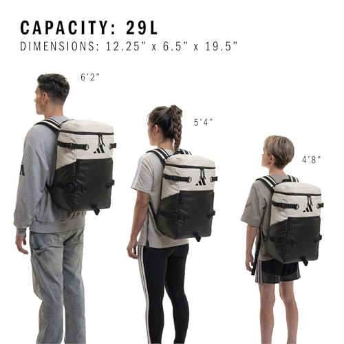 Image of adidas Vista Top-Loading Backpack for Travel and Gym, 29L