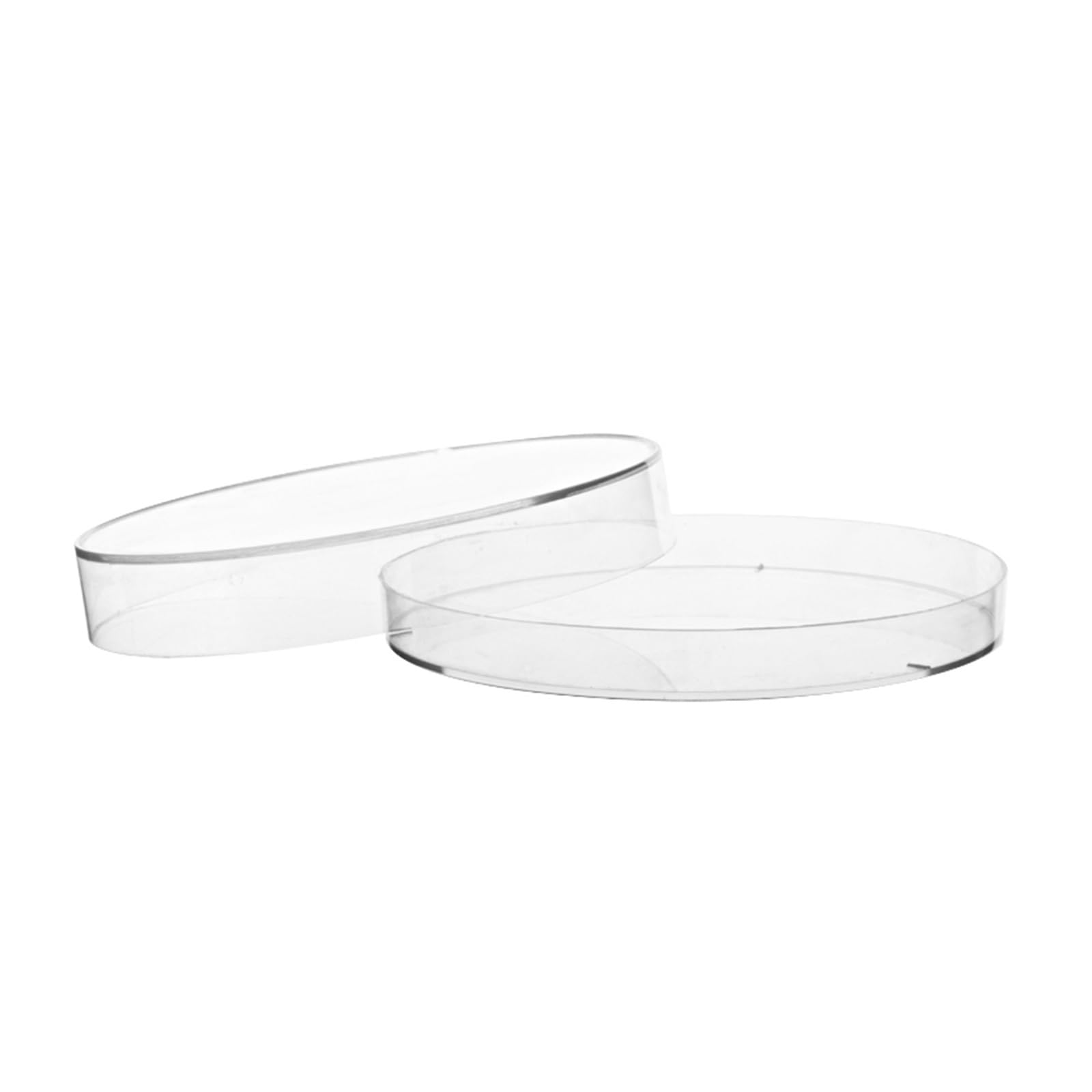 Run Ken 80 Unids/lote 90mm Plato De Petri De Plástico Estéril Plato De Cultivo De Laboratorio Transparente