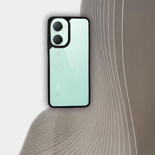 Image of AIBEX Crystal Clear Back Case Compatible with iQOO Z9 Lite 5G / Vivo Y28S 5G / Vivo T3 Lite 5G / Vivo Y18 4G / Vivo Y18e 4G / Vivo Y18i 4G Back Cover Case | 360 Degree Protection