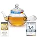 Produktbild Dimono Kyusu Japanische Teekanne aus Glas im Tokoname Stil Glas-Kanne mit Filter & Tee-Sieb 500ml