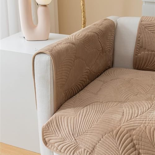 Housse de canapé d'angle en velours E 90x180 cm pour modèle 1 à 4 places