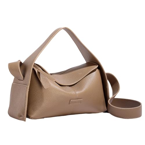 YFGBCX Small Crossbody Purses for Women, Small Shoulder Hangbags Womens Handbags Crossbody Crescent Hobo Bag Trendy (Khaki)