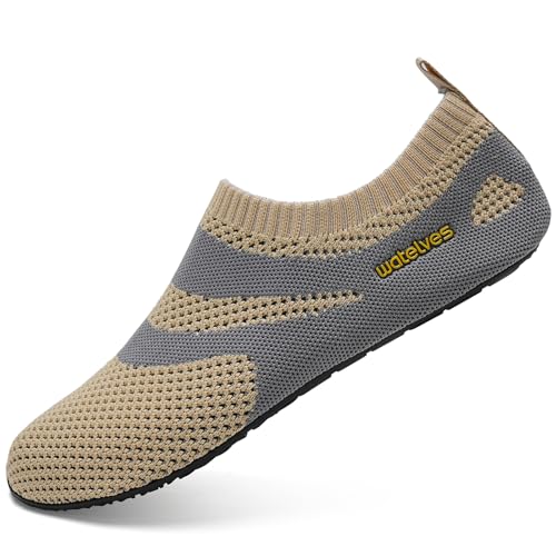 Image of WateLves Barefoot Water Shoes for Women Men Travel Slippers Socks House Shoes Quick-Dry Aqua Socks for Beach Swim Pilates Yoga Dancing Camping Must Haves