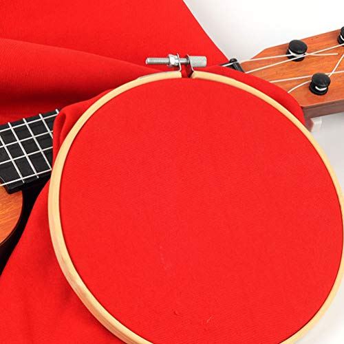 Healifty 6 Pcs Aros de Bordado de Madeira Ponto Cruz AnÃ©is de Argola Bordado CÃ­rculo Definido para