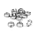 Produktbild BALLSHOP 130 Stück Schlauchschellen Set Edelstahl Rohrschellen 6-21mm Spannbereich 7 Größen Schlauchklemmen rostfreien Schlauchbinder