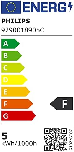 Philips LED Premium Classic Lustre Light Bulb [E27 Edison Screw] 4.3W - 40W Equivalent, Warm White (2700K), Non Dimmable