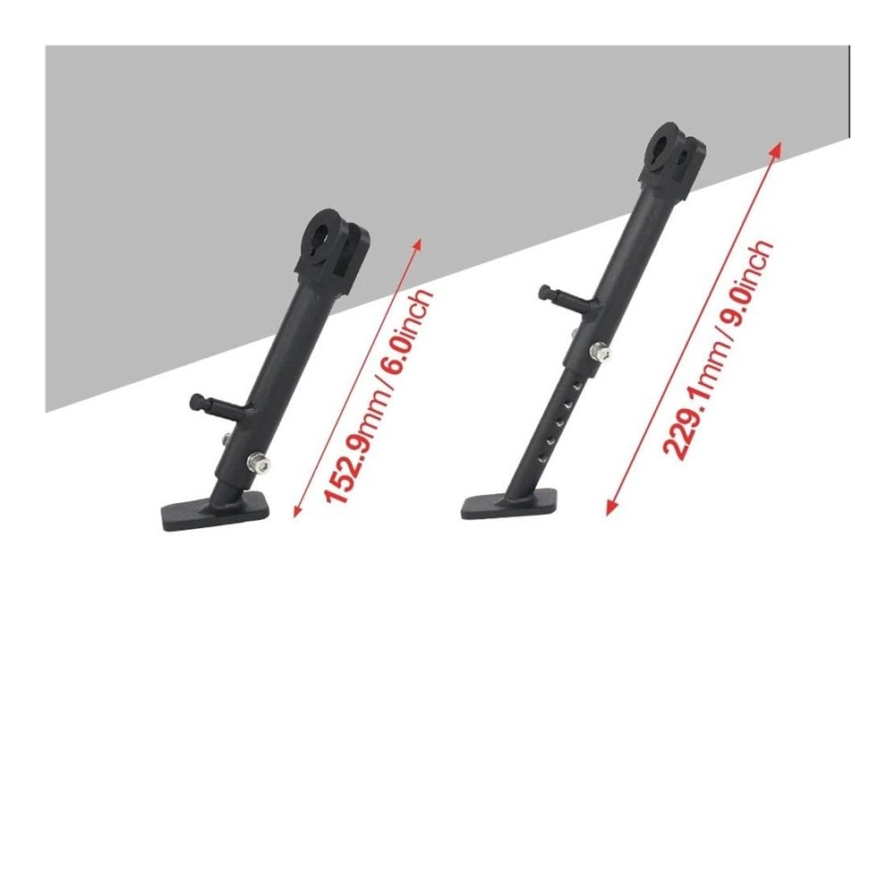 Motocicleta Caballete Soporte De Caballete Lateral Ajustable para Motocicletas para CB300R para CBF300N para CB300 R 2019-2024