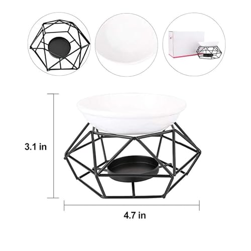 Wax Melt Burners,Wax Burner,Ceramic Wax Melt Burner Warmer for Home Decor, Night Light, Father's Day - Image 3