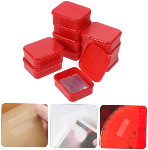 NUOBESTY 600 adet çift taraflı yapışkan pedler, duvar dekorasyonu için şeffaf yapışkan pedler, fotoğraf duvar çıkartması, boyaya zarar vermeyen duvar yapıştırıcısı, çift taraflı yapışkan bant, kendin - Görsel 4