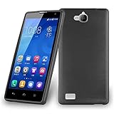 Cadorabo Funda para Honor 3C en Negro - Cubierta Proteccíon de Silicona TPU Delgada e Flexible con Antichoque - Gel Case Cover Carcasa Ligera Cadorabo Funda para Honor 3C en Negro - Cubierta Proteccíon de Silicona TPU Delgada e Flexible con Antichoque - Gel Case Cover Carcasa Ligera