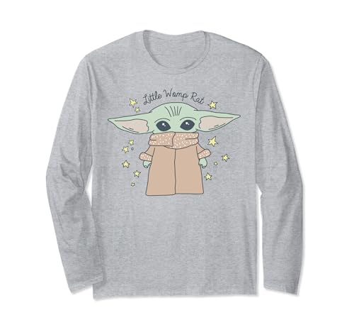 T-shirt Star Wars The Mandalorian manches longues homme et femme imprimé The Child