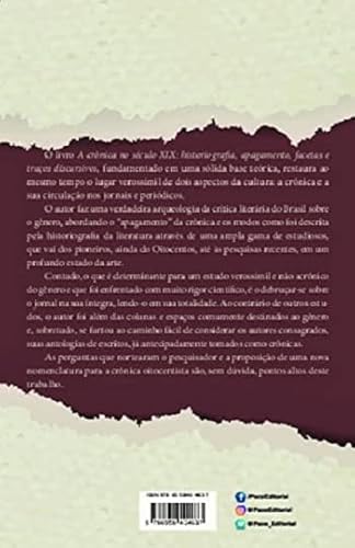 A Crônica no Século XIX: Historiografia, Apagamento, Facetas e Traços Discursivos