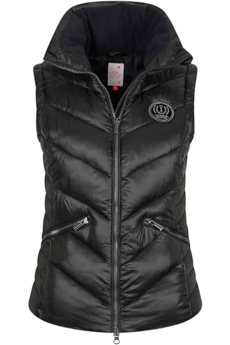 Calentador de cuerpo Irhjourney Black Imperial Riding talla L con acabados de alta costura ecuestre