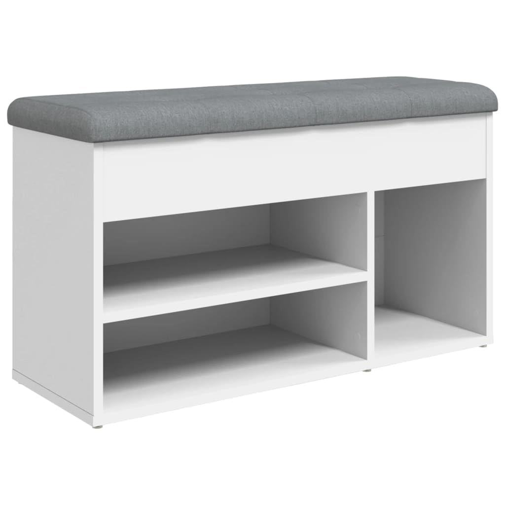 Houten schoenbank met lade, moderne schoenenkast met deur, entreeschoenenbank met gevoerde zitting, Cubby, B walnoot, 80 x 30 x 51 cm Houten schoenbank met lade, moderne schoenenkast met deur, entreeschoenenbank met gevoerde zitting, Cubby, B walnoot, 80 x 30 x 51 cm