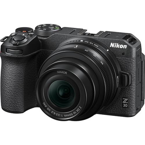 Nikon Z30 Cámara Digital Mirrorless 20.9MP 4K con Lente Kit miniatura 7