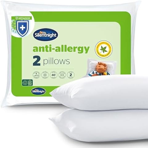 Silentnight Anti Allergy Firm Pillows 2 Pack Cover