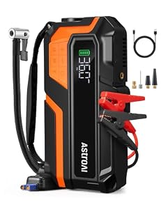AstroAI 8000A Starthilfe Powerbank für pkw mit Kompressor für 12 V Autos