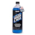 Slick Products Hybrid Ceramic Wash & Wax Super Concentrate – Extra Thick Foaming Car Shampoo & Motorcycle Wash Soap with Wax Protection – Perfect for Foam Cannon – 32 oz.