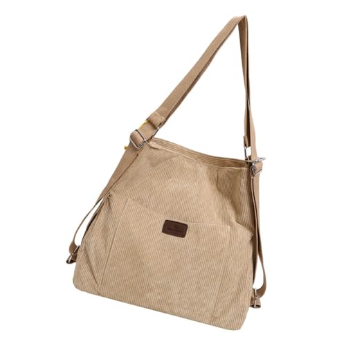 Sac d'école velours côtelé femme pour soulager le dos avec style