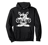 DNR Apparel Unisex-Adults Horror Night with Freddy Pullover Hoodie - Black, Small