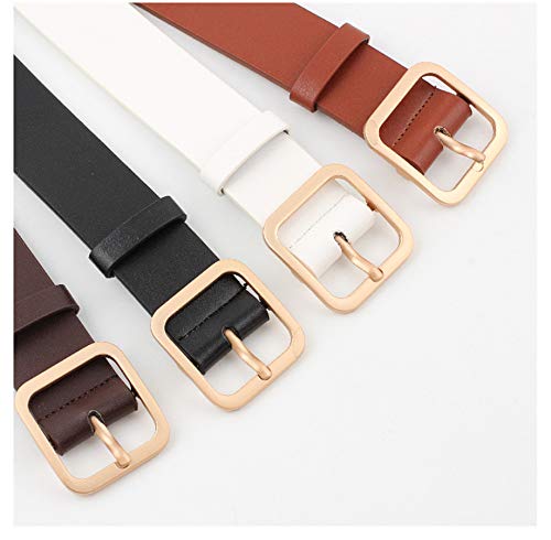 Andongnywell Women Leather Buckle Waist Belts for Dress/Jeans/Pants Belt Waistband Waist Strap Waist Cinch4