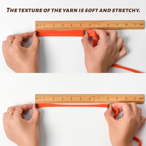 Image of (800g /228yds) T Shirt Yarn, Soft Tshirt Crochet Yarn for Crafts and DIY Knitting Crocheting Cloth /Bag /Basket /Coaster, 100% Polyeste Elastic Fabric Chunky Thick Yarns for Crocheting (Carbon Gray)