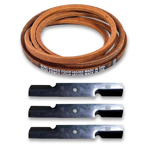 Amazon.com : OEM Scag Liberty Z 48 Deck Drive Belt & Blade Kit