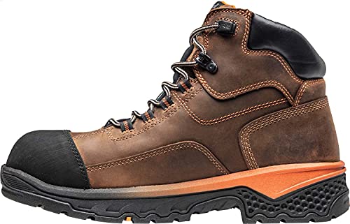Image of Timberland PRO mens Bosshog 6 inch Composite Safety Toe Puncture Resistant Waterproof Industrial Work Boot