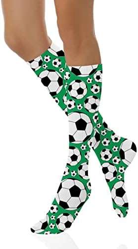 GULTMEE Fashion Compression Socks,Performance Cushioned Athletic Crew Socks for Running,Athletic