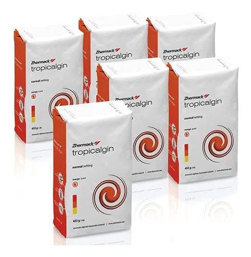 TROPICALGINATE CHROMATIC ALGINATE PACK OF 5 SET EACH 450G PACK IN ZHERMACK BRAND
