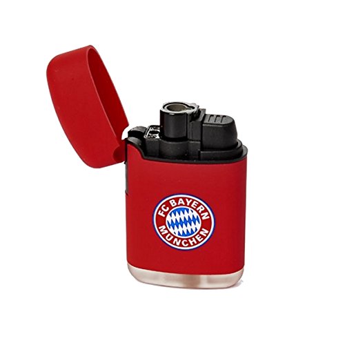 Bayern Múnich 0201922 Mechero, plástico, Rojo, 6.8 x 4 x 2 cm