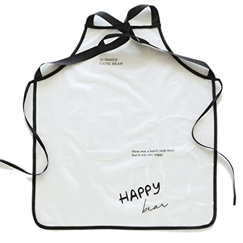Tablier de cuisine blanc de type H résistant et imperméable