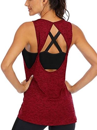 Yoga Shirts Sleeveless Workout Tops 