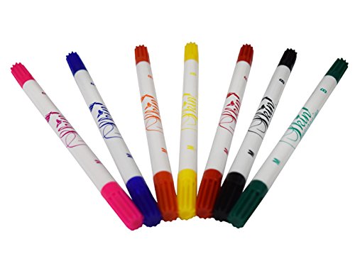 Skin Companion Twin Tip Tattoo Pen - Set Of 6 + 1 Pc Free #TOP28