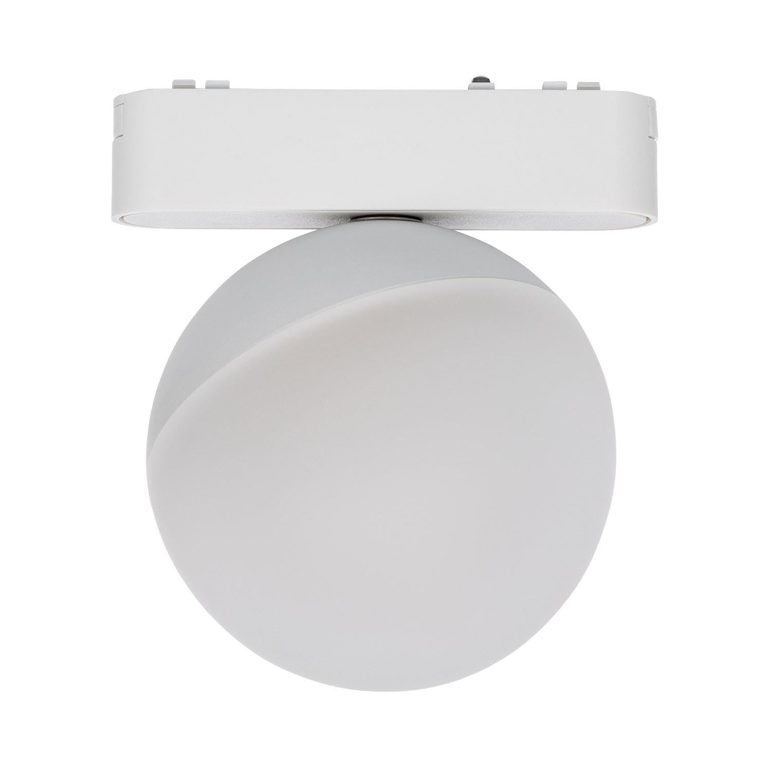 LEDKIA Foco Carril LED Magnético 25mm SuperSlim 10W 48V Blanco Ø100 mm 2700