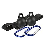 CFF FIT Cannonball Grips Pull Up, Hand, & Grip Strength Training - Pair of 2 Steel 3 inch Grip Balls...