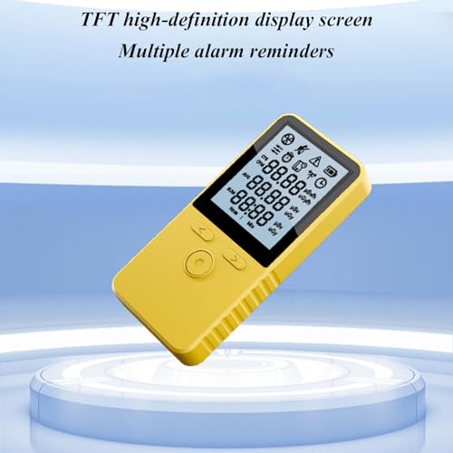 Detector de Radiación EMF Digital con Pantalla LCD y Alarma miniatura 3