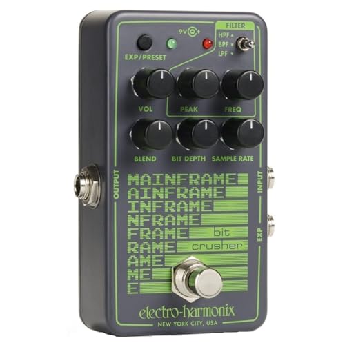 ギター electro-harmonix Mainframe Amazon.com: Electro-Harmonix Mainframe Bit Crusher Pedal