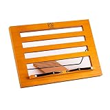 Cookbook Stand and Recipe Holder - Handsfree Bookstand for Reading - Adjustable Stand for Tablet, iP