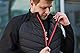 SHIMA WARMUP Herren Motorradjacke - Steppjacke mit Isolationsschicht und winddichtem Gewebe an den Ärmeln (Schwarz, L)