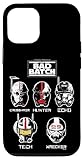  iPhone 12/12 Pro Star Wars: The Bad Batch Clone Force 99 Helmet Line Up Case