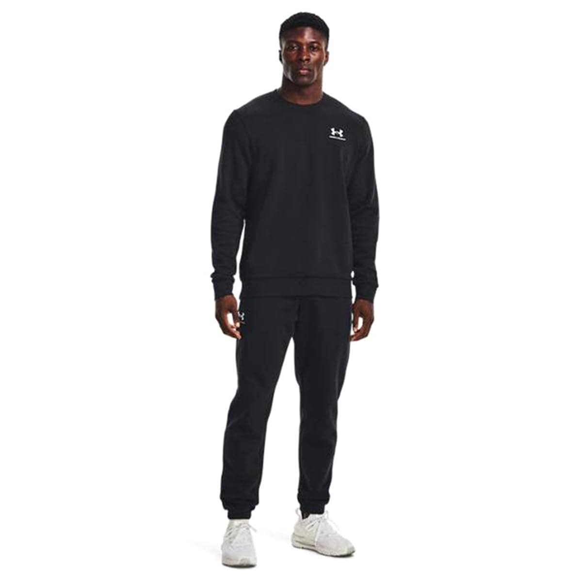 Under Armour Homme UA Essential Fleece Crew Tops en Polaire Homme