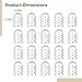 20 PCS Silicone Toe Protectors, Breathable Toe Bandages, Anti-Friction Toe Covers, Flexible Toe Caps for Multiple Shoe Types