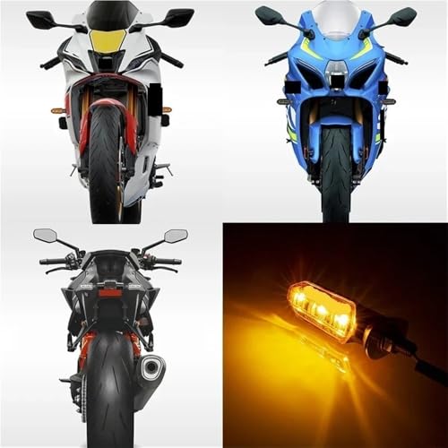 Luces de señal de giro para motocicleta para solucionar fallos de visibilidad 6