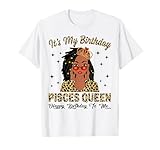 Loc'd Hair Black Queen Zodiac Sign Birthday Women