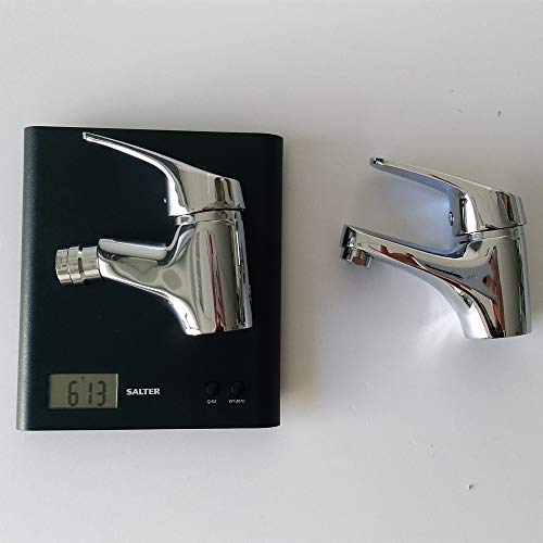 Miscelatore Rubinetto Bidet Cromato + Miscelatore Rubinetto Lavabo Cromato Rubinetteria Bagno Casa - 2