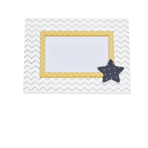 Sauthon Cadre Photo Chevrons en MDF Blanc